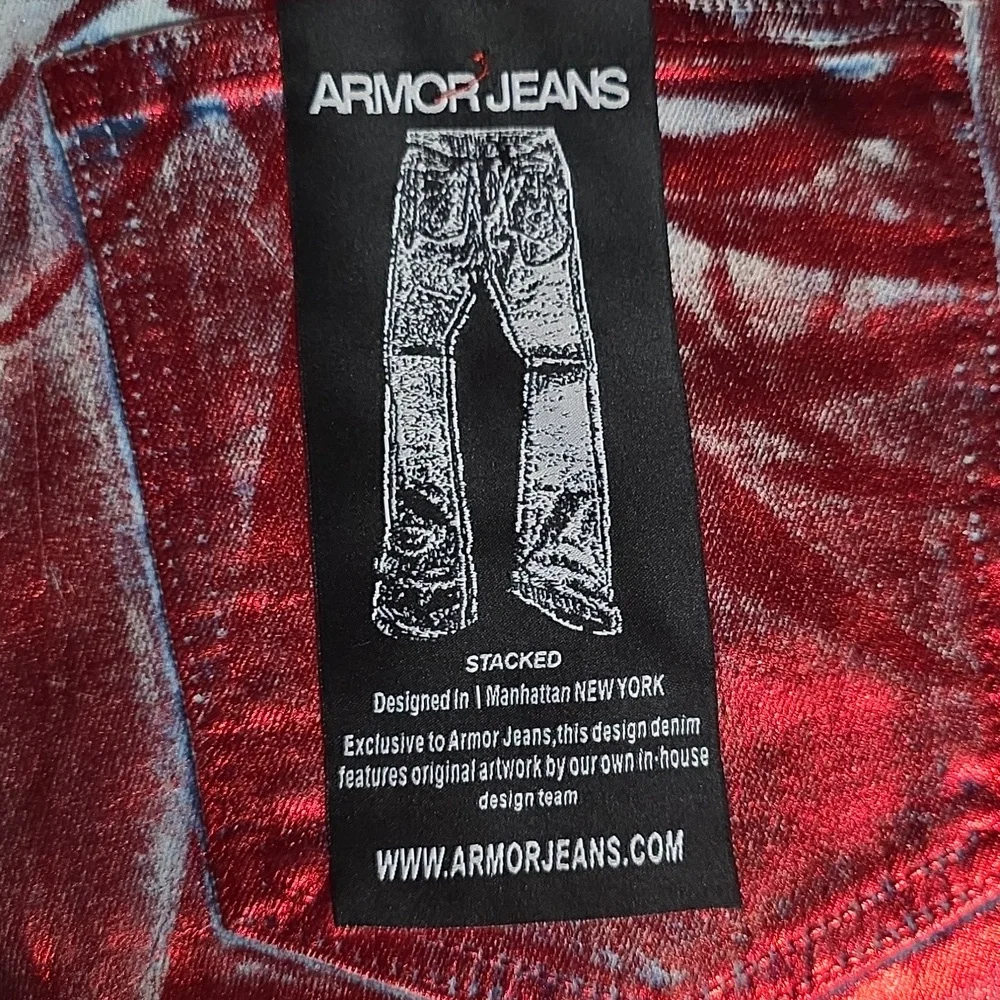 Armor Foil Wash Jeans - Picture 5 of 10